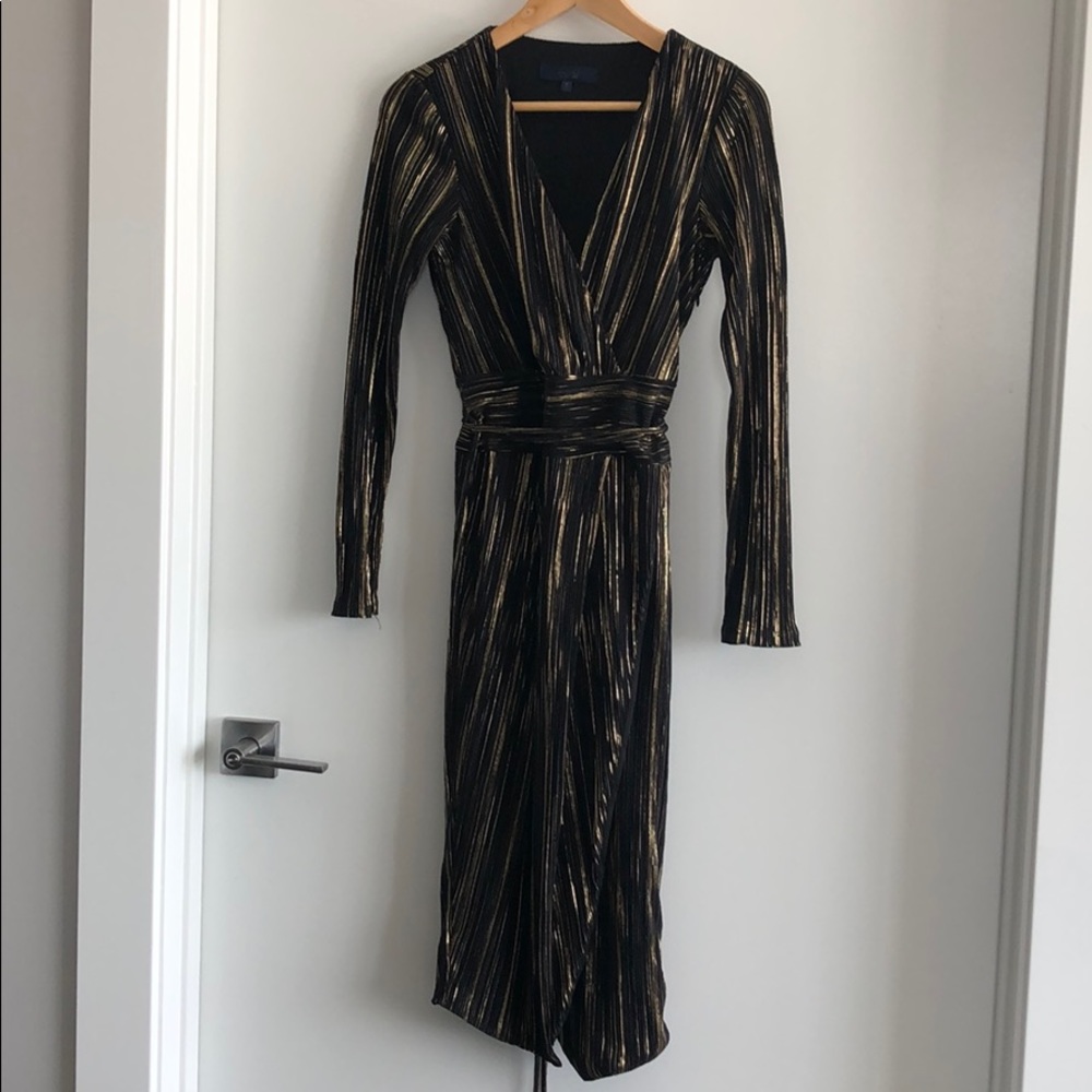 Rachel Roy - Faux wrap dress
